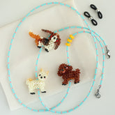 Handmade Furry Friends Eyewear Chain for Pet Lovers丨Verhalo Jewelry