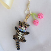 Handmade Tabby Cat Charm for Cat Lovers丨Verhalo Custom Jewelry