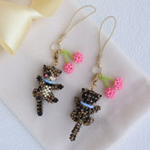 Handmade Tabby Cat Charm for Cat Lovers丨Verhalo Custom Jewelry