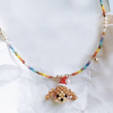 Handmade Christmas Dog Necklace丨Verhalo Custom Jewelry