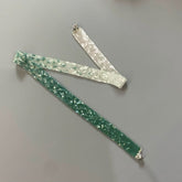 MZ002-GN-n8 Gradient Green Miyuki Beads Handmade Choker Necklace - Verhalo Jewelry