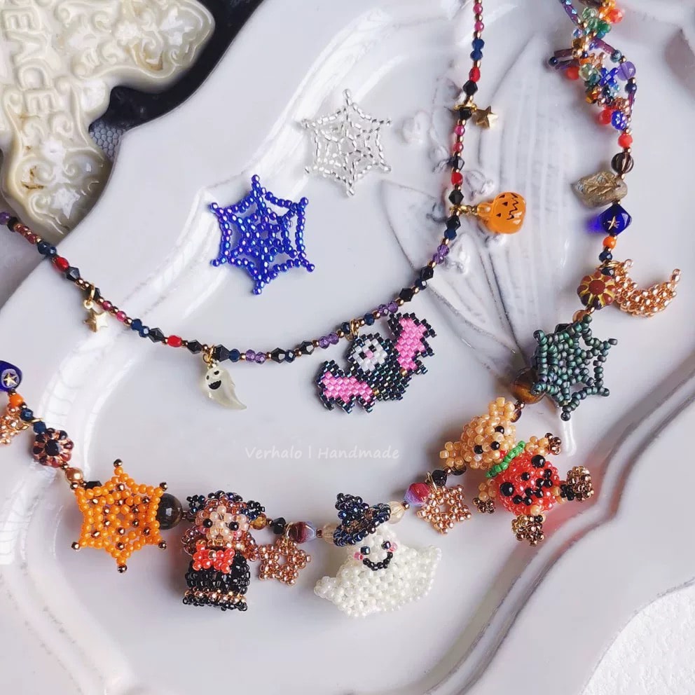 Custom Halloween Jewelry - Verhalo Handmade