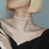 Shining Handmade Choker Necklace丨Verhalo Jewelry