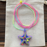 starfish Beaded Necklace - Verhalo Jewelry