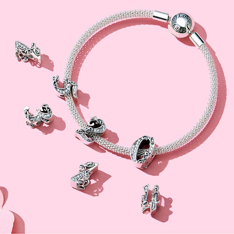 5201314 Number Charm Bracelet | Sterling Silver | Verhalo Jewelry