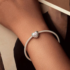 Fireworks Heart Charm