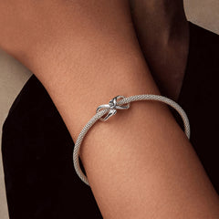 Forever Love Eternal Promise Charm Bracelet | Sterling Silver | Verhalo Jewelry