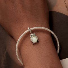 Glow-in-the-dark Owl Dangle Charm