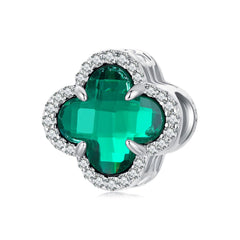 Four Leaf Clover Charm | Sterling Silver | Verhalo Jewelry