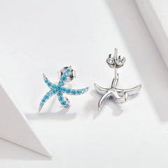 Seastar Birthstone Earrings