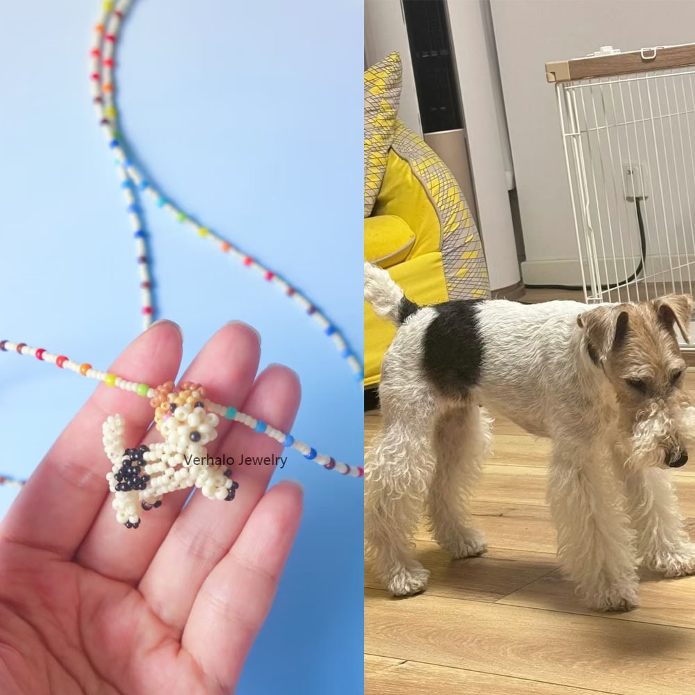 Custom Pet Necklace丨Verhalo Handmade Jewelry丨Personalized Gifts