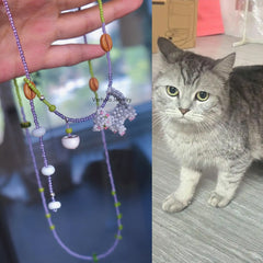 Custom Pet Necklace丨Verhalo Handmade Jewelry丨Personalized Gifts