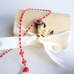 Handmade Havanese Dog Necklace for Doglovers丨Verhalo丨Custom Jewelry