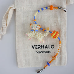 White Cat Bracelet for catlovers丨Verhalo丨Custom Jewelry