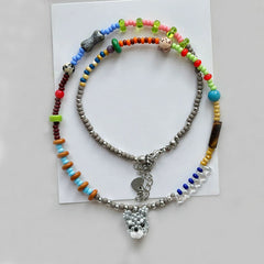 Handmade Festive Dog Necklace for doglovers丨Verhalo Custom Jewelry