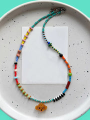 Handmade Festive Dog Necklace for doglovers丨Verhalo Custom Jewelry