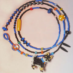 Handmade Shiba Inu Long Necklace for Dog Lover丨Verhalo丨Custom Jewelry