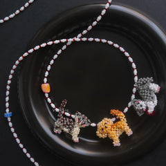 Handmade Pet Family Necklace for Pet Lovers丨Verhalo丨Custom Jewelry