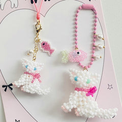 handmade custom cat charm - verhalo custom jewelry