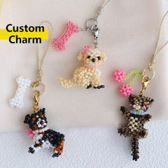 Custom Pet Charm丨Verhalo Handmade丨Personalized Gifts for Her/Him