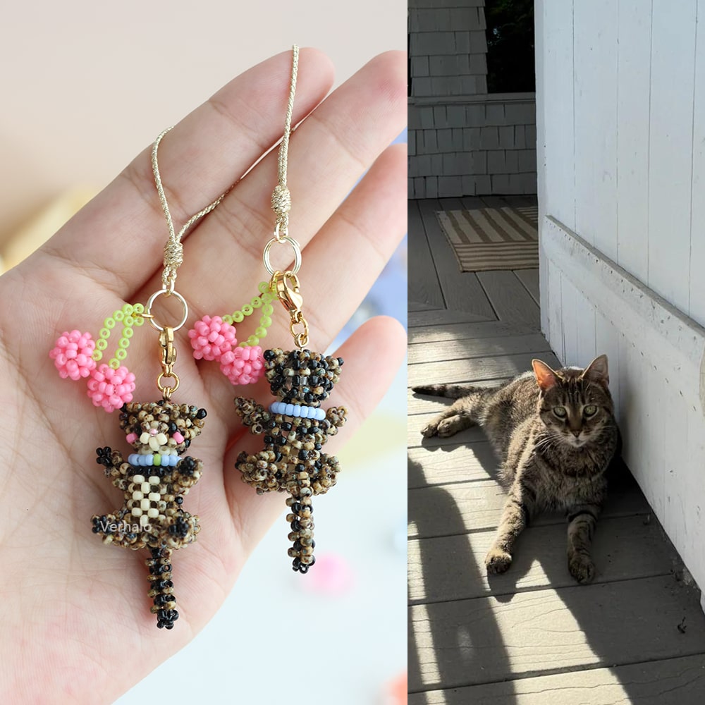 Custom Pet Charm丨Verhalo Handmade丨Personalized Gifts for Her/Him