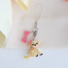 Handmade Maltese Dog Charm for Dog Lovers丨Verhalo Custom Jewelry