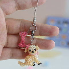 Handmade Maltese Dog Charm for Dog Lovers丨Verhalo Custom Jewelry