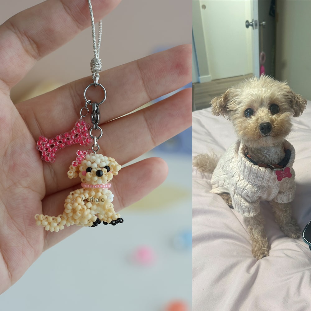 Custom Pet Charm丨Verhalo Handmade丨Personalized Gifts for Her/Him