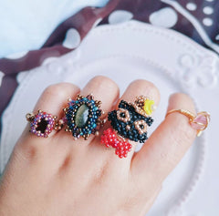 Handmade Black Cat Ring for Cat Lovers丨Verhalo Custom Jewelry