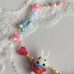 Handmade Alice in Wonderland Choker Necklace丨Verhalo Custom Jewelry