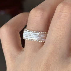 Chic Miyuki Beads Handmade Ring - Verhalo Jewelry