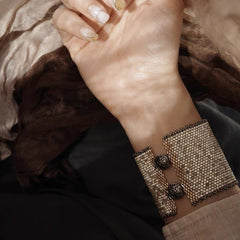 Vintage Miyuki Handmade Bracelet - Verhalo Jewelry