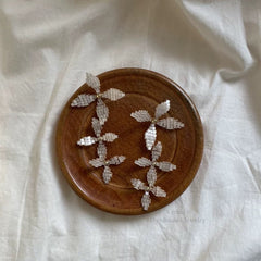 Handmade Flower Drop Earrings