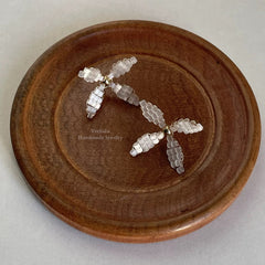 Handmade Flower Clip on Earrings - Verhalo Jewelry