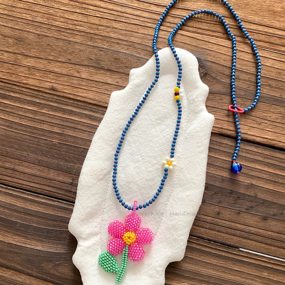 Beach Party Handmade Necklaces -  Verhalo Jewelry-pink