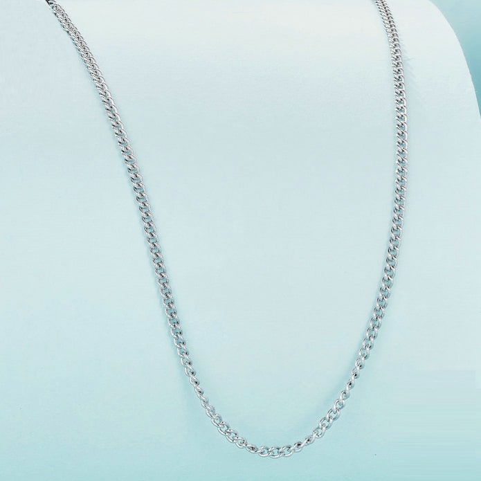 Faceted Cable Chain Necklace