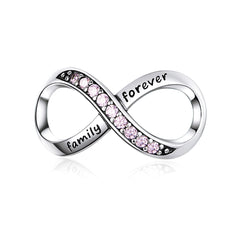 Family Forever Charm Bracelet Set