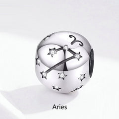 Sparkling Zodiac Sign Charm