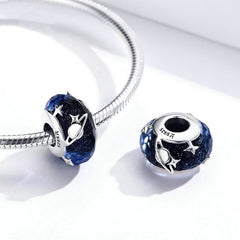 Asteroid Murano Glass Charm