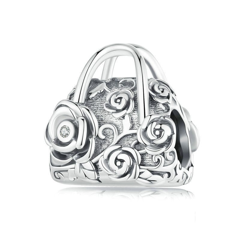 Rose Wedding Bag Charm