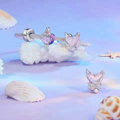 Little Mermaid Charm Bracelet Set