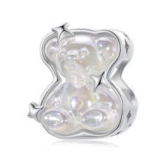 Teddy Bear Charm | Sterling Silver | Verhalo Jewelry