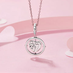 Family Love Charm Necklace | Sterling silver | Verhalo Jewelry