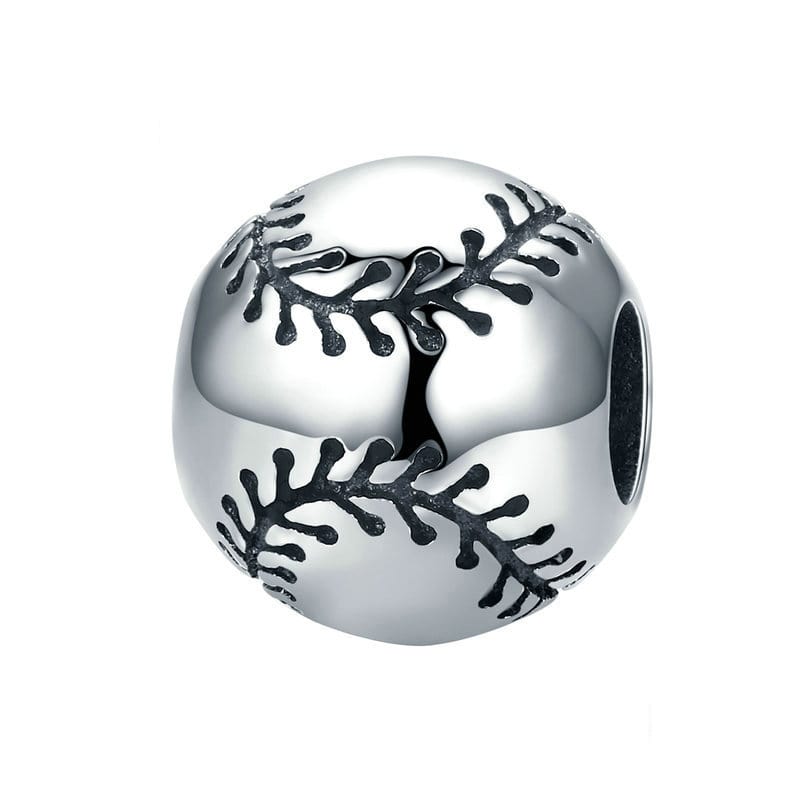 Baseball Charm | Sterling silver | Verhalo Jewelry
