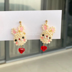 Little Bunny Stud Earrings - Verhalo Jewelry
