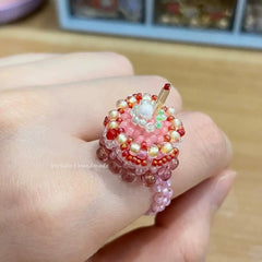 Birthday Cake Handmade Ring - Verhalo Jewelry