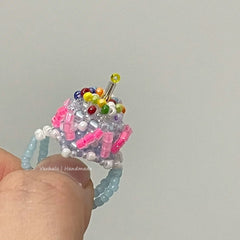 Birthday Cake Handmade Ring - Verhalo Jewelry