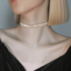 Shining Handmade Choker Necklace丨Verhalo Jewelry